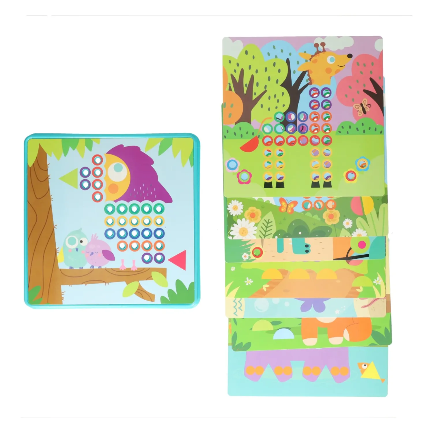 Insteekmozaïek Blauw, 249dlg. (8 kaarten)> Best