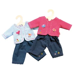 Jack met Spijkerbroek Roze, 28-35 cm>Heless Hot