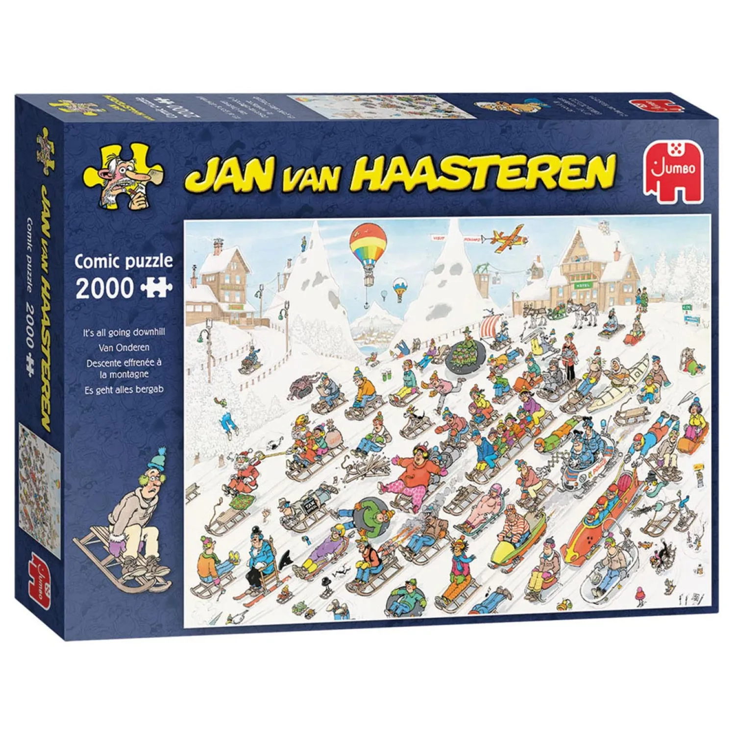 Jumbo Jan van Haasteren - Van Onderen!, 2000st. Outlet