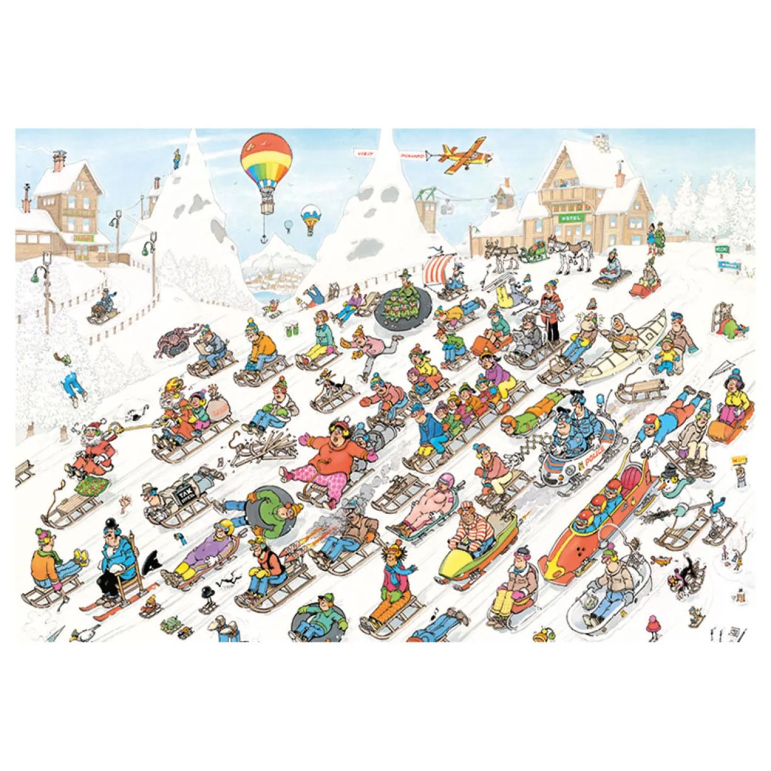 Jumbo Jan van Haasteren - Van Onderen!, 2000st. Outlet