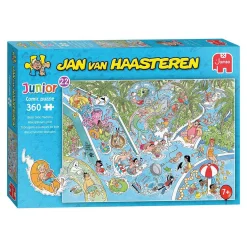 Jumbo Jan van Haasteren Junior 22 Legpuzzel - Waterglijbaan Gekte - 360st. New