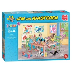 Jan van Haasteren Junior 20 Legpuzzel - Creatief met Klei - 150st.>Jumbo Hot