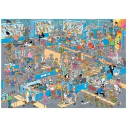 Jan van Haasteren Legpuzzel - De Bouwmarkt en de Verbouwing, 2x1000st. Best