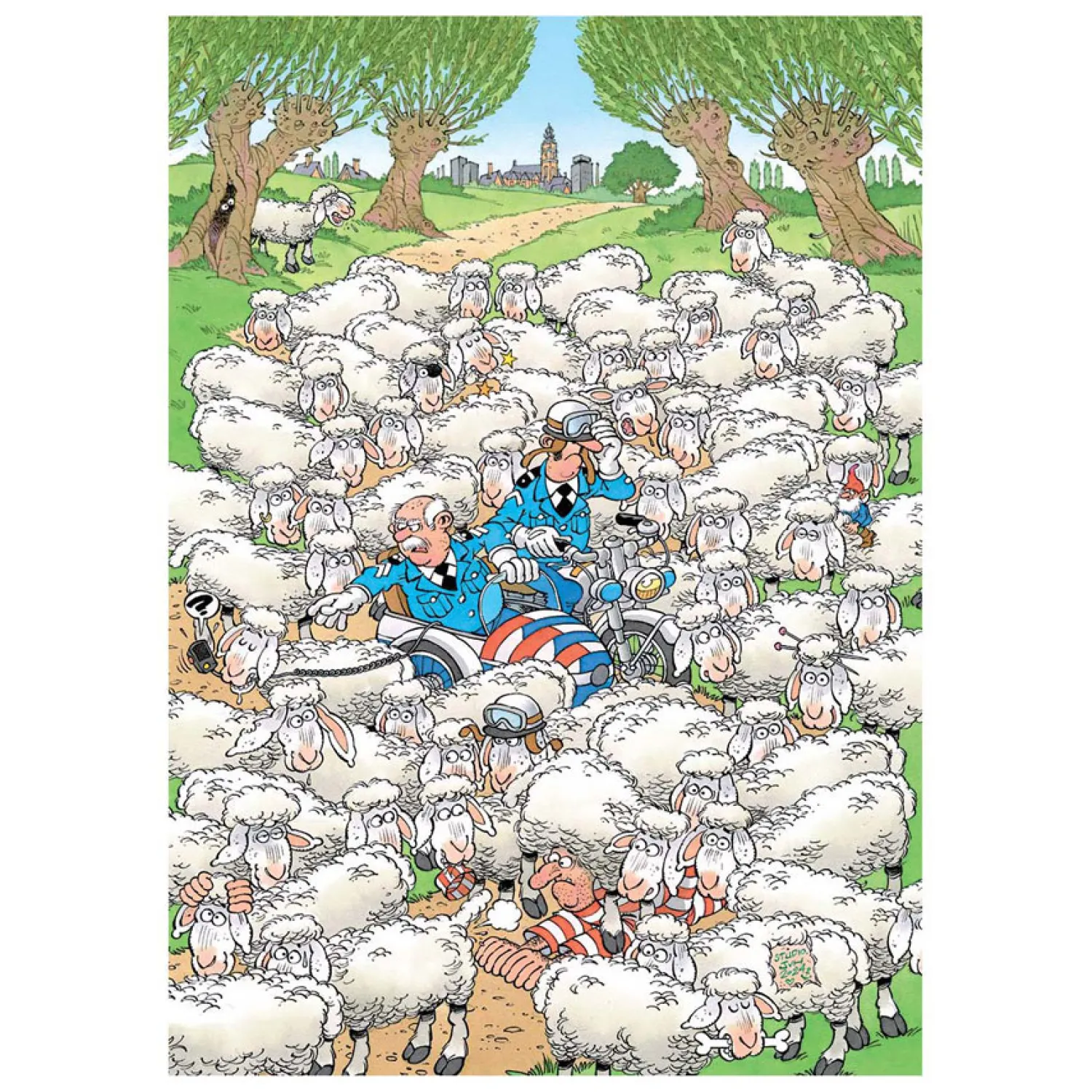 Jumbo Jan van Haasteren Legpuzzel Expert 7 - Lam gelegd, 500st. Hot