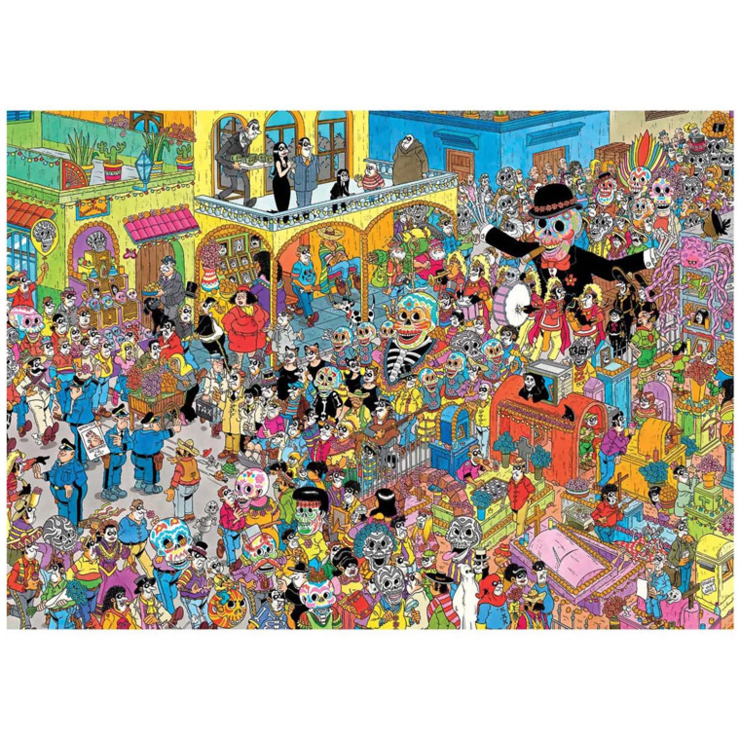Jan van Haasteren Legpuzzel - Dia De Los Muertos, 1000st.>Jumbo Sale