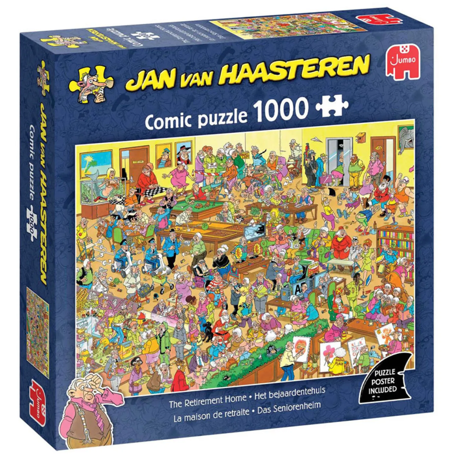 Jan van Haasteren Legpuzzel - Het Bejaardentehuis, 1000st.