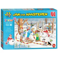Legpuzzel Junior - Snowman, 150st.>Jan van Haasteren Online