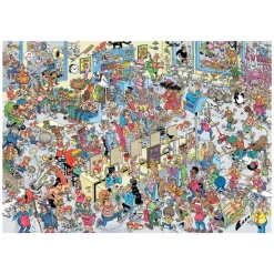 Jumbo Jan van Haasteren Legpuzzel - Bij De Kapper, 1000st. Hot