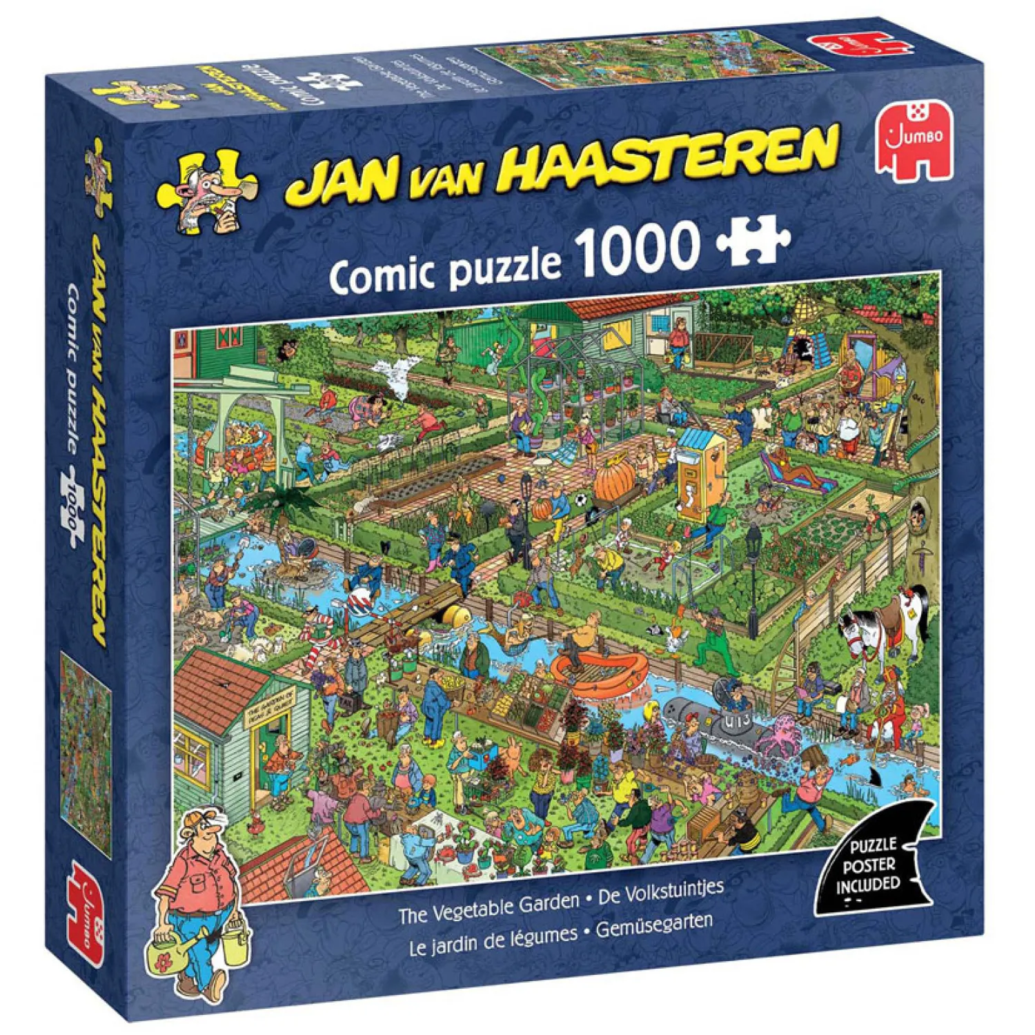 Jan van Haasteren Legpuzzel - Volkstuintjes, 1000st. Sale