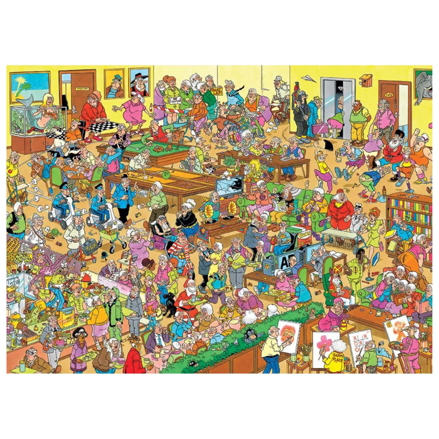 Jan van Haasteren Legpuzzel - Het Bejaardenthuis, 1000st. Clearance