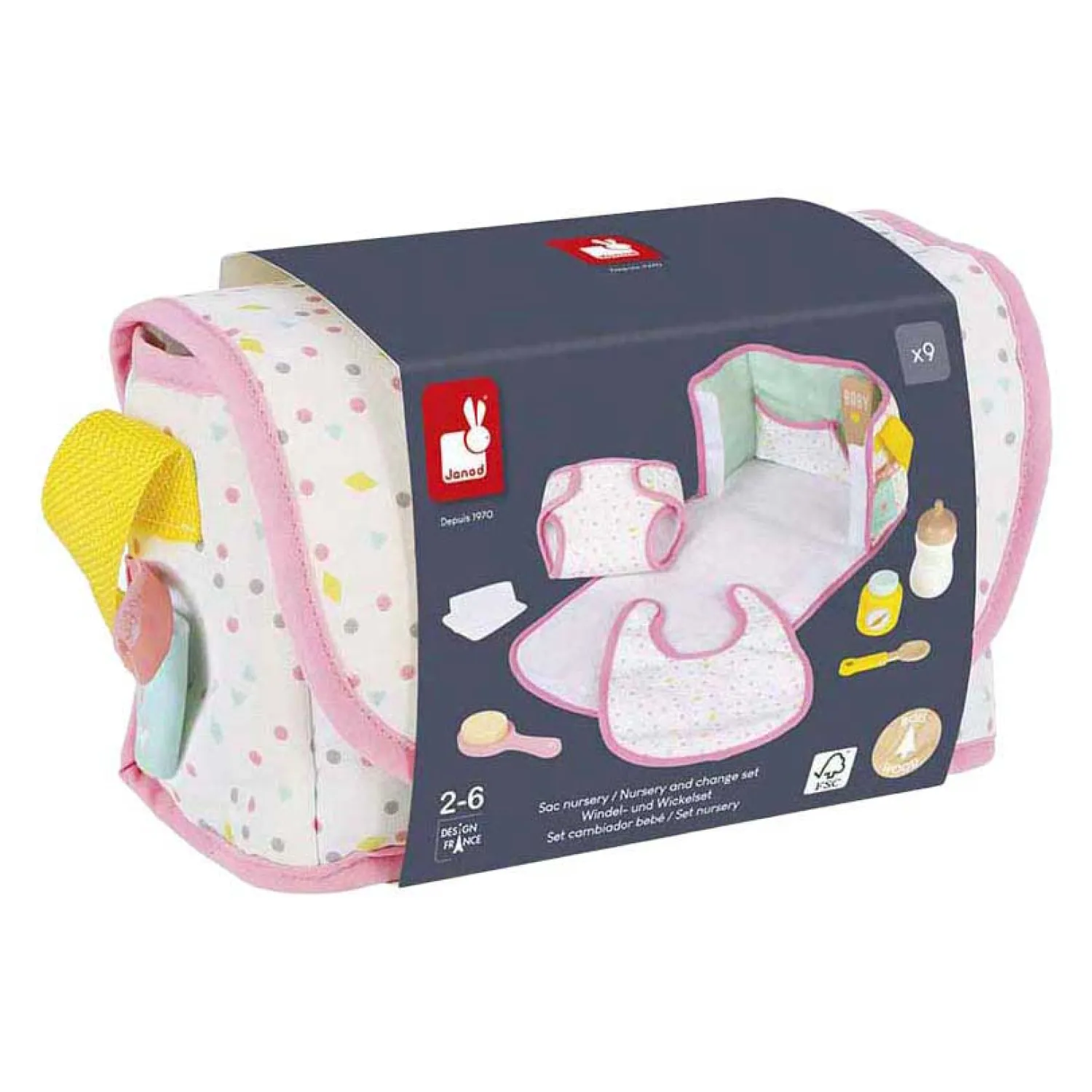 - Verschoningstas - 9dlg.-Janod Clearance