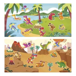 Janod Atelier - Herbruikbare Stickers Dino Outlet