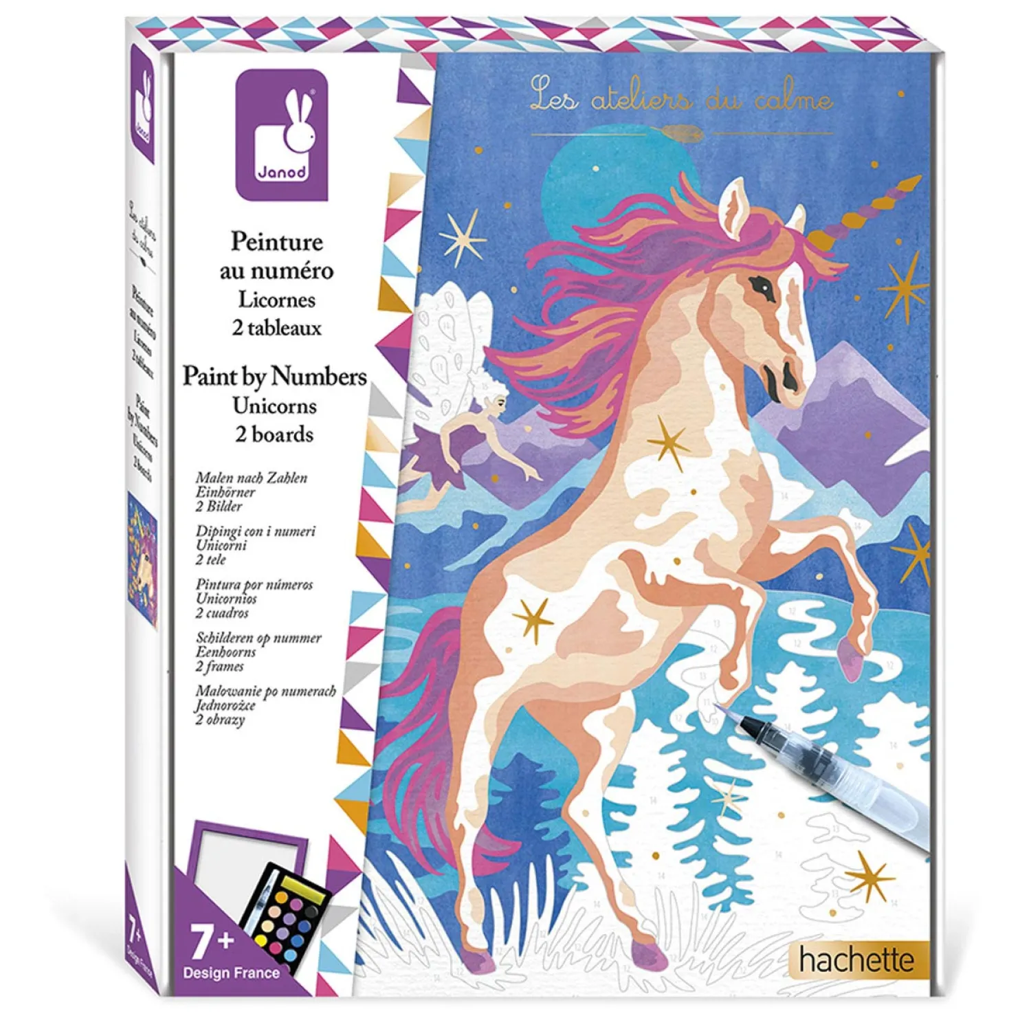 Atelier - Verven op nummer - Eenhoorns-Janod Discount