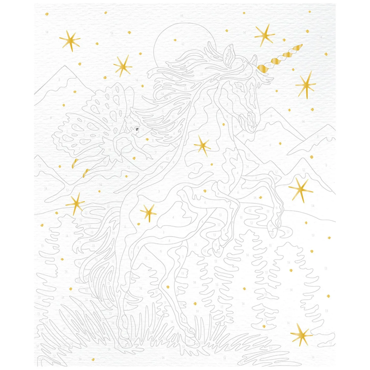 Atelier - Verven op nummer - Eenhoorns-Janod Discount