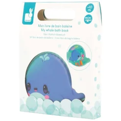Badspeelgoed - Badboek Mijn Walvis-Janod