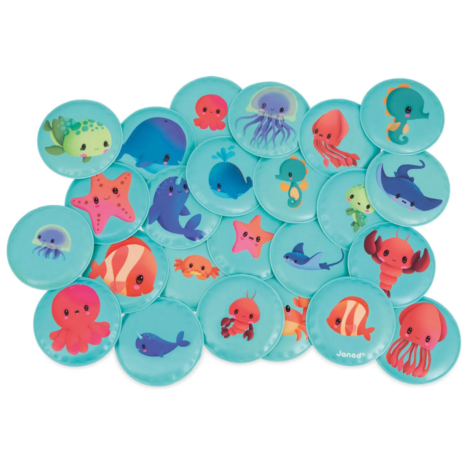 Badspeelgoed - Memo De Baby dieren>Janod Sale