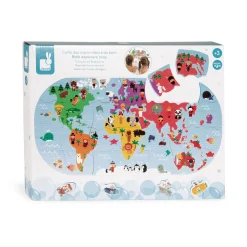 Badspeelgoed - Wereldkaart>Janod