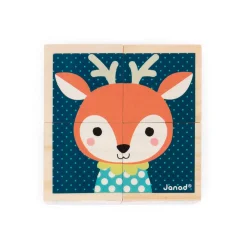 Janod Blokpuzzel - Bosdieren Best