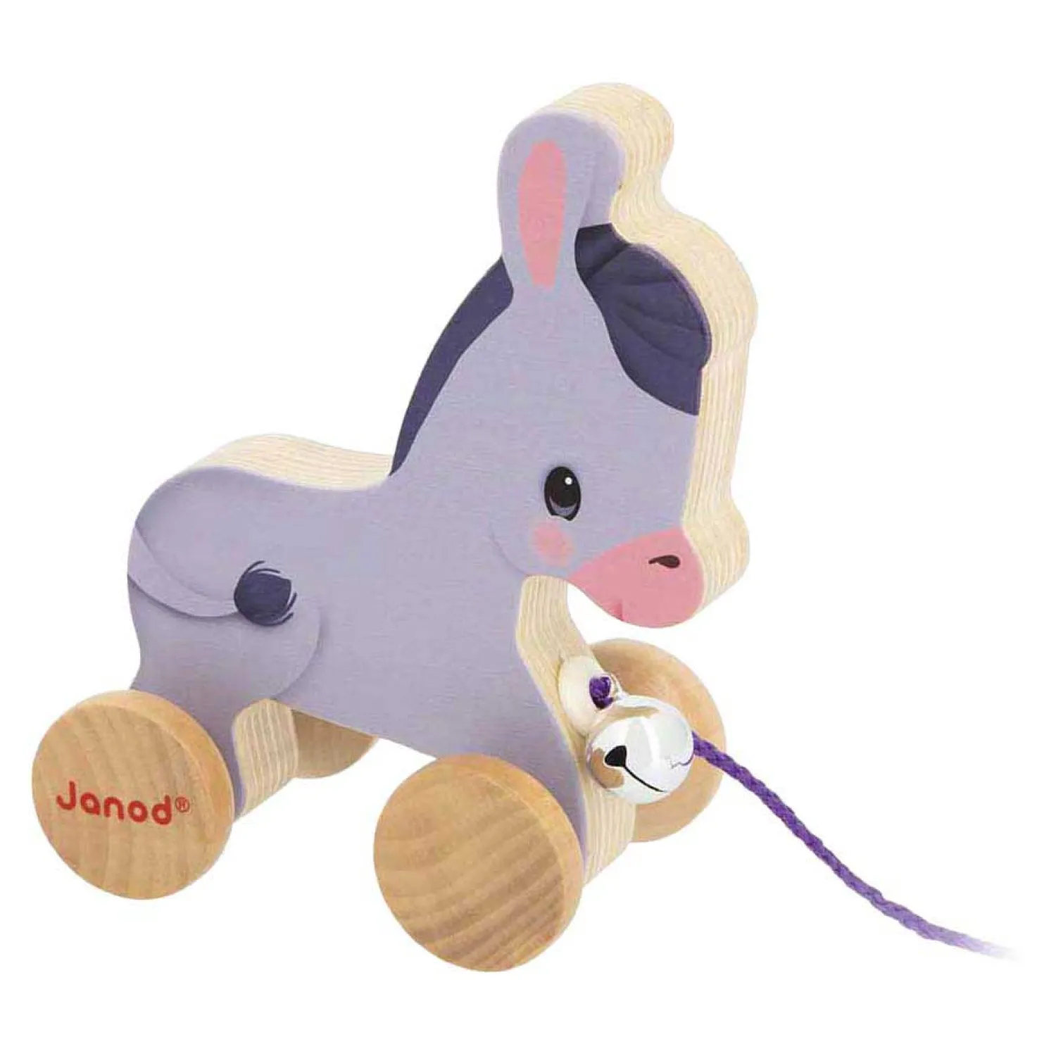 Boerderij - Houten Trekfiguur Ezel>Janod Sale