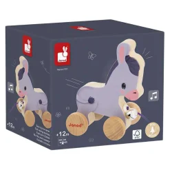 Boerderij - Houten Trekfiguur Ezel>Janod Sale