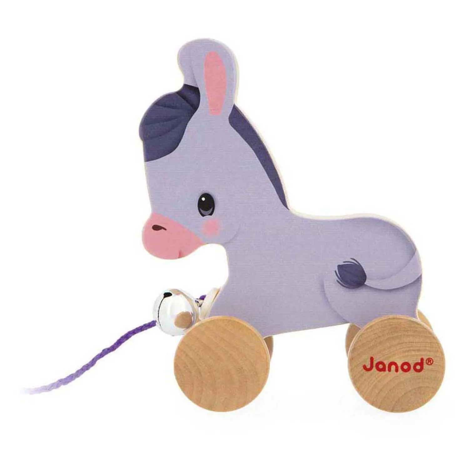 Boerderij - Houten Trekfiguur Ezel>Janod Sale