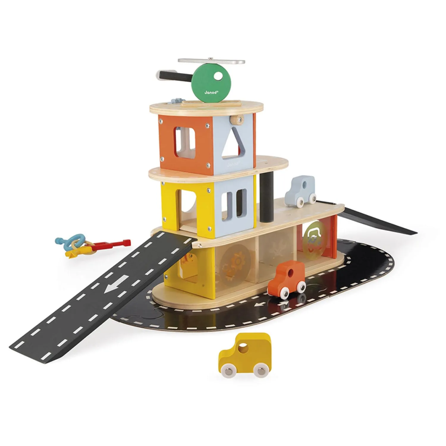 Bolid Houten Garage>Janod Online