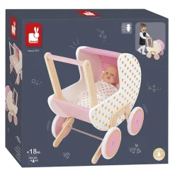 Candy Chic -  Houten Poppenwagen>Janod Hot