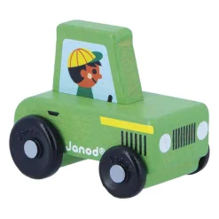 Crossroads - Houten Groene Tractor>Janod Discount