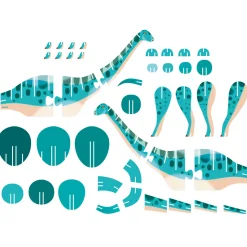 Dino - 3D-puzzel Diplodocus 42st.-Janod New