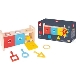 Janod Essential - Slotenbox met Vormensorteerder Outlet