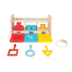 Janod Essential - Slotenbox met Vormensorteerder Outlet