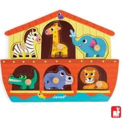 Knoppuzzel Noach's Ark, 6st.>Janod