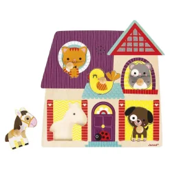 Muzikale Puzzel - Mijn kleine vrienden-Janod Sale