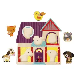 Muzikale Puzzel - Mijn kleine vrienden-Janod Sale