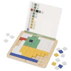 Pedagogie - Houten Mozaiek Symetrie en Codetaal - 210dlg.>Janod Clearance