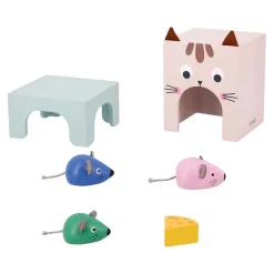 Pedagogie - Vind Je plaats Kat en Muis van Hout - 17dlg.><noscript><img width=