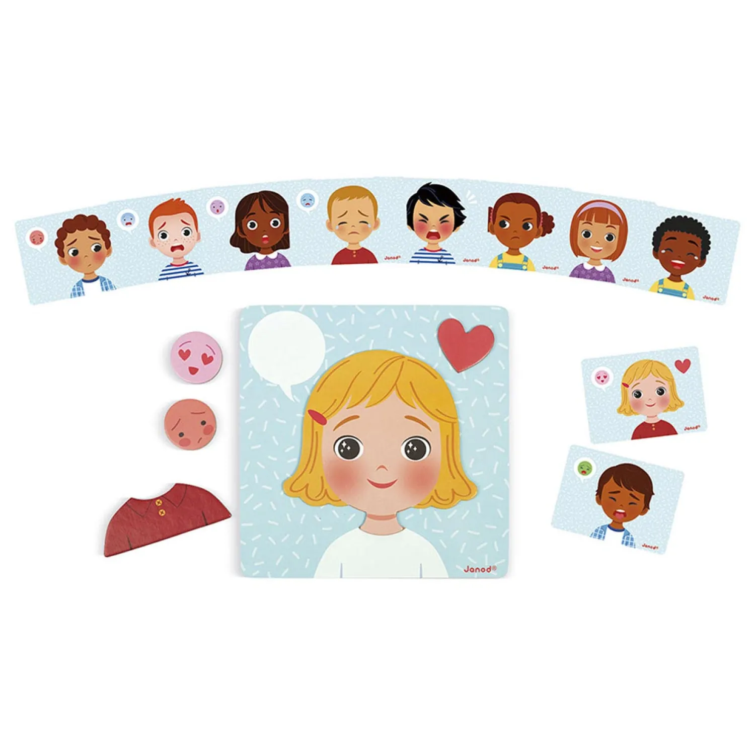 Spel - Magnetische Emoties-Janod Sale