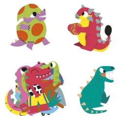 Janod Stickers - 100 Stickers Dino Discount