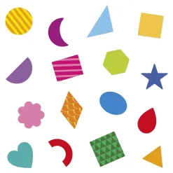 Stickers - 300 Stickers Geometrische Vormen><noscript><img width=