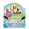 Stickers - Stickervel met 200 Stickers Voertuigen>Janod Sale
