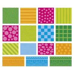 Stickers - Stickervel met 150 Stickers Geometrische Vormen-Janod