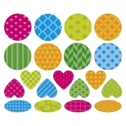 Stickers - Stickervel met 150 Stickers Geometrische Vormen-Janod