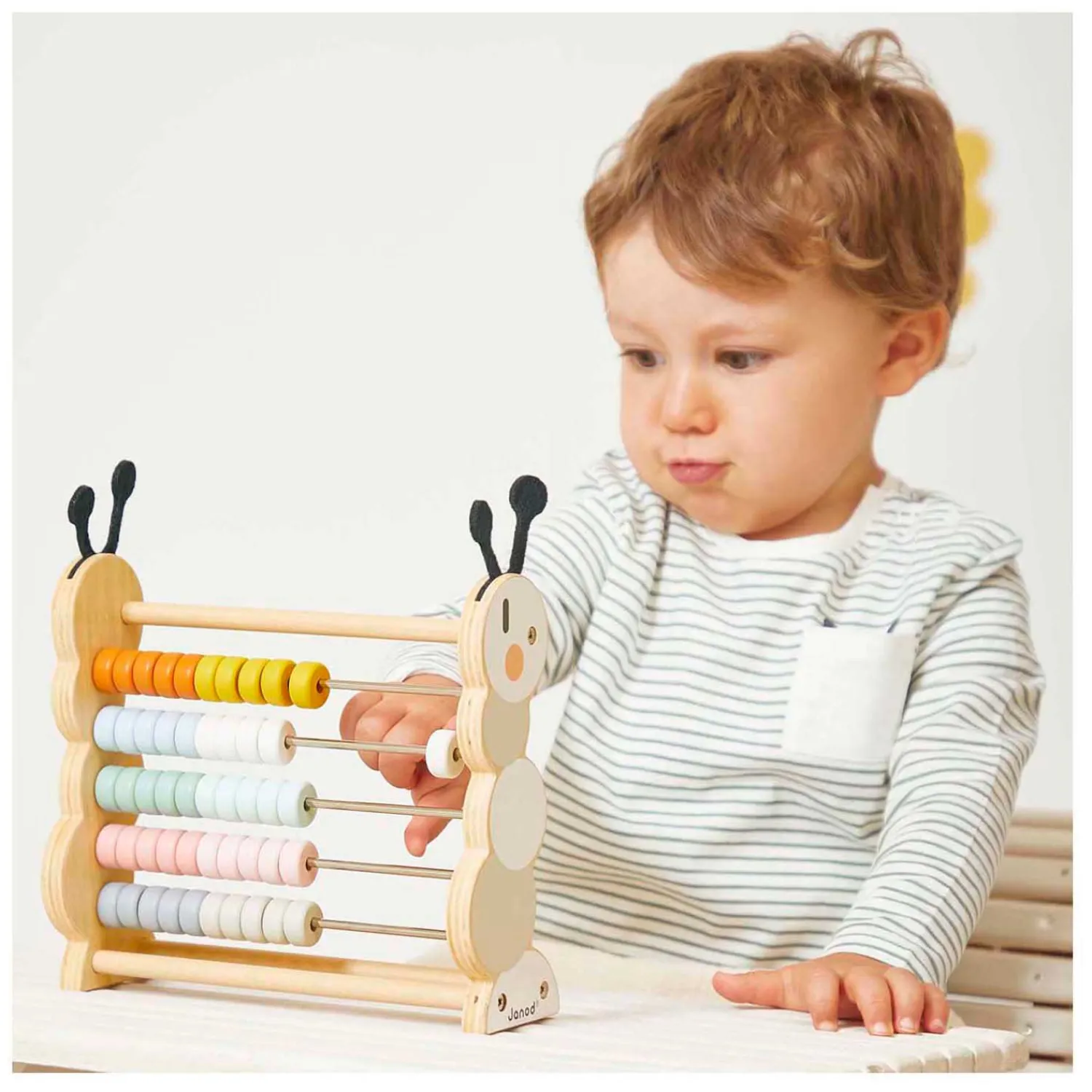 Sweet Cocoon - Houten Telraam de Rups-Janod Sale