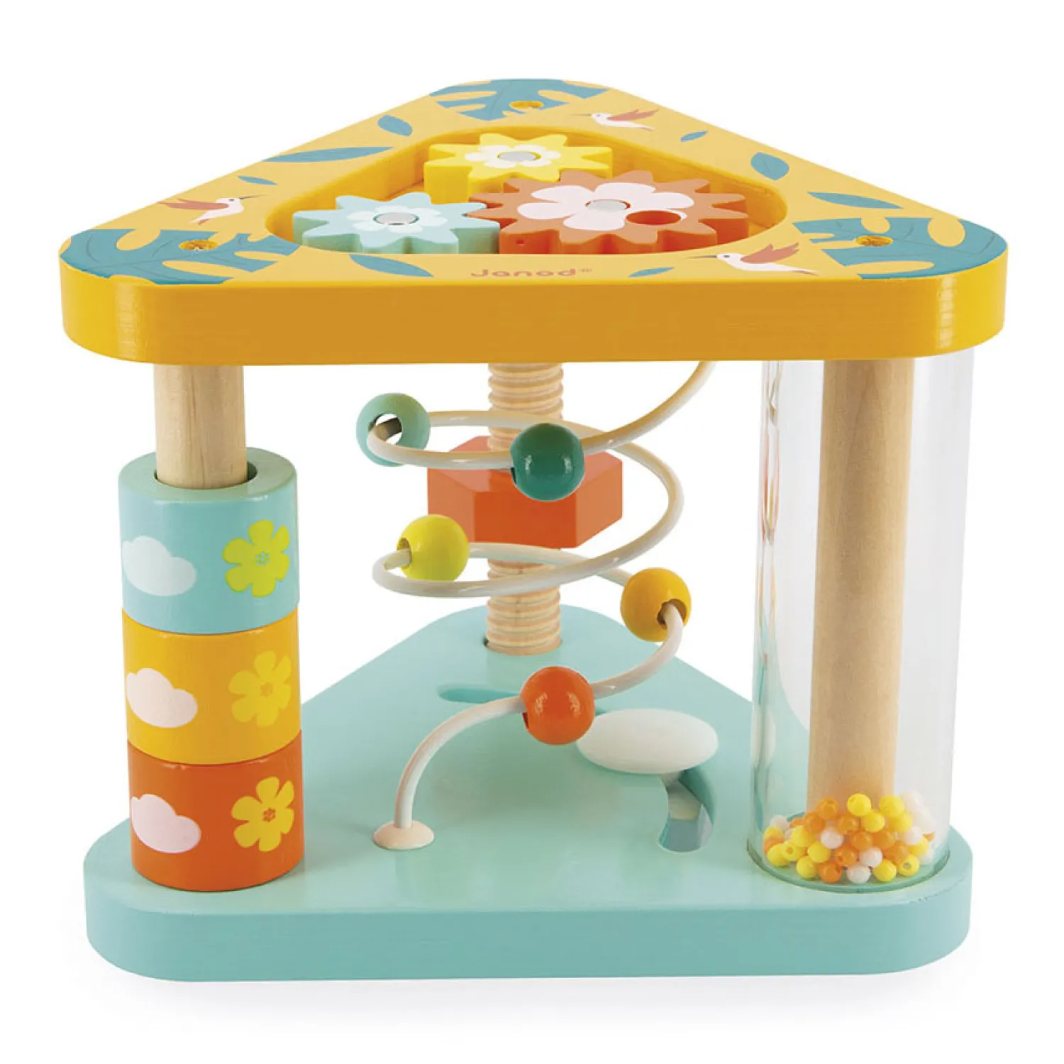 Janod Tropik - Multi-activiteiten Driehoek Spiraal Clearance