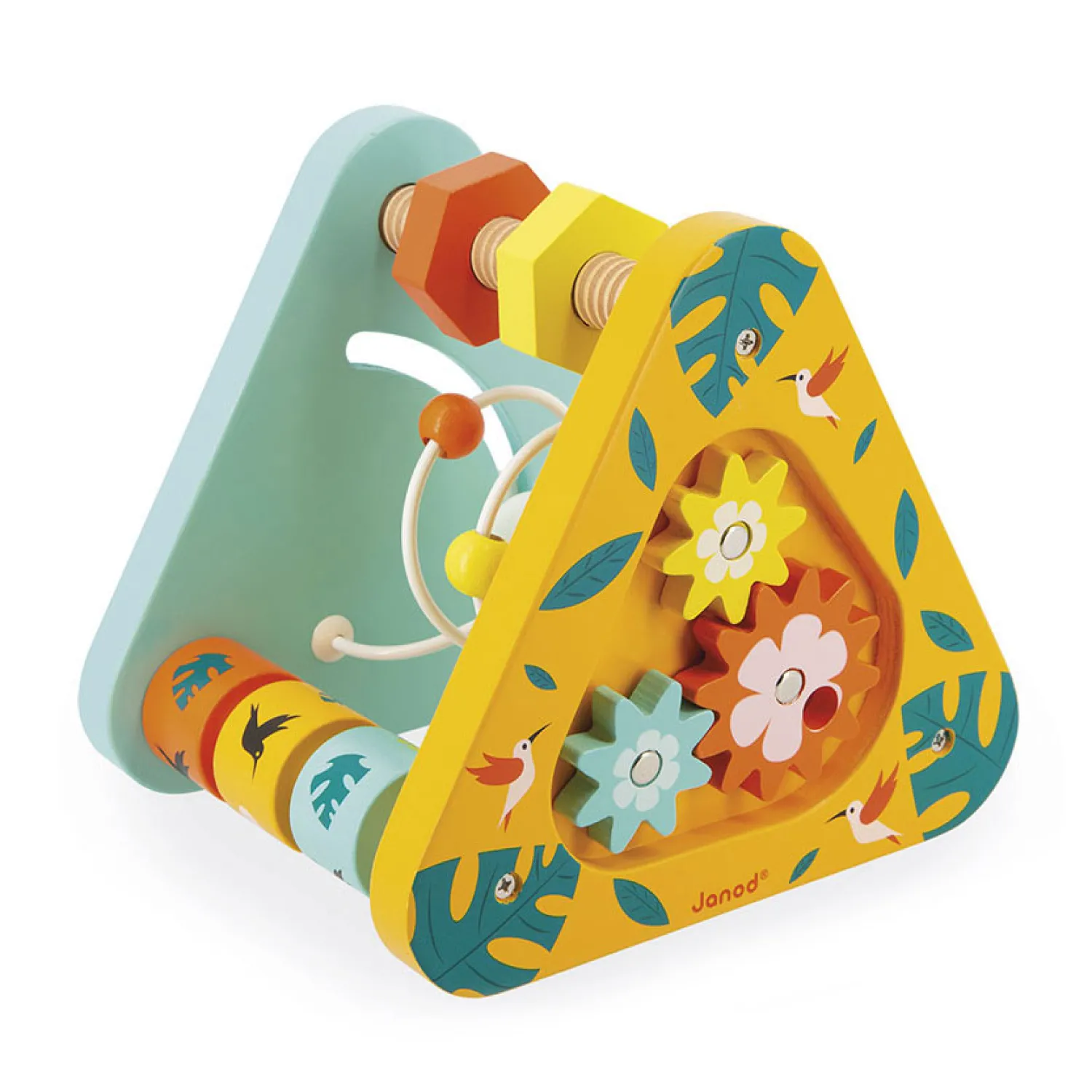 Janod Tropik - Multi-activiteiten Driehoek Spiraal Clearance