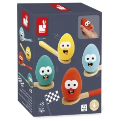Verjaardagsspel - Eieren Race Hout-Janod Outlet
