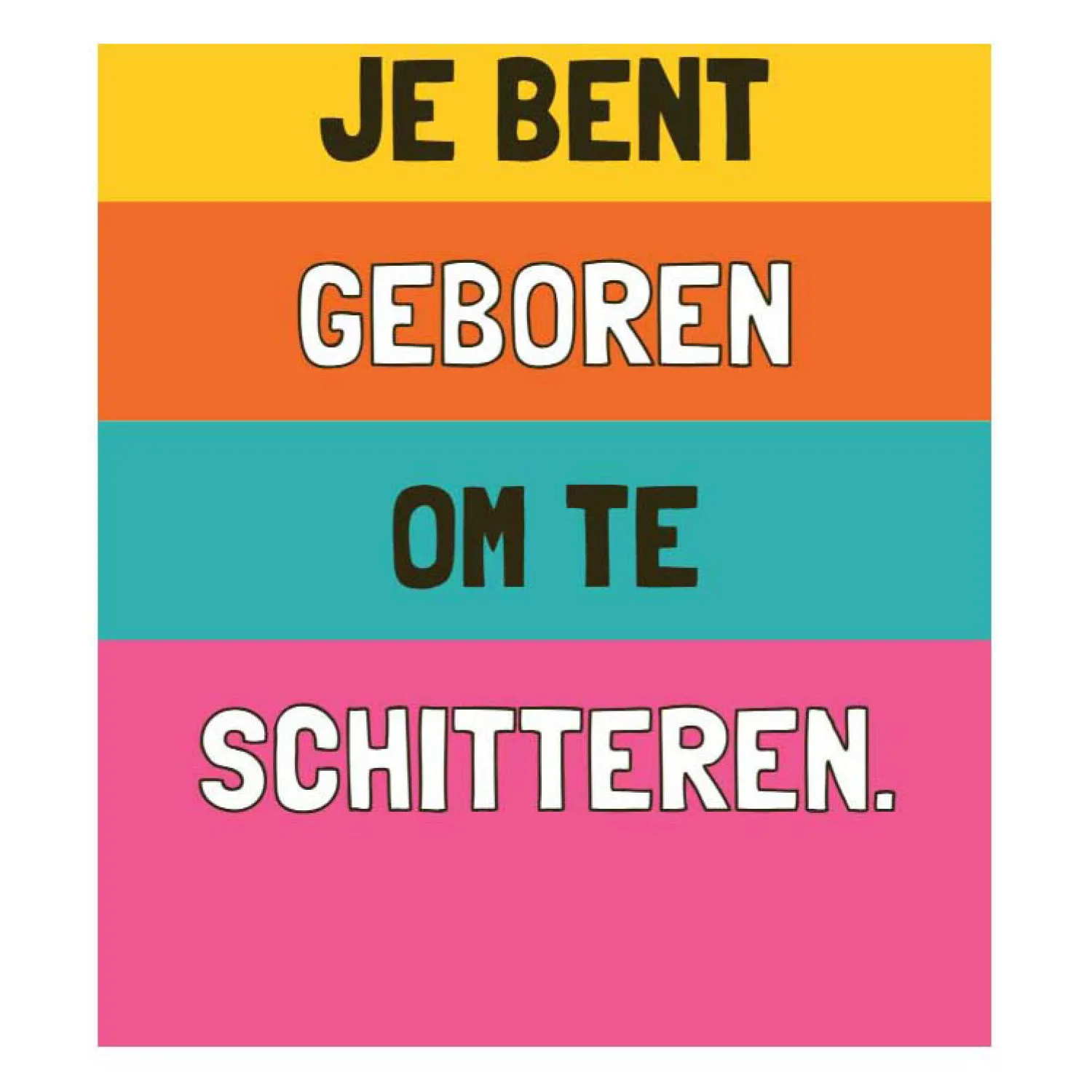 Jij Bent Geweldig! - 52 Inspiratiekaarten-Deltas Online