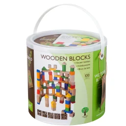 Houten Blokken, 100st.>Jouéco Online