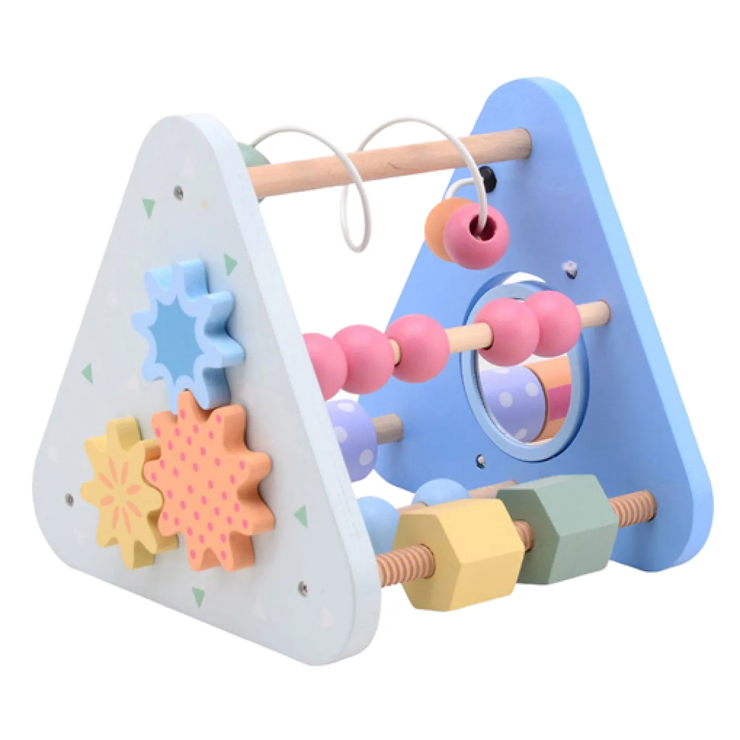 Houten Activiteiten Driehoek-Joueco