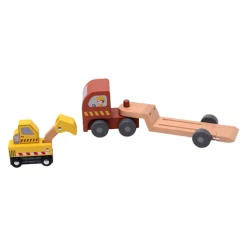 Houten Oplegger met Graafmachine><noscript><img width=